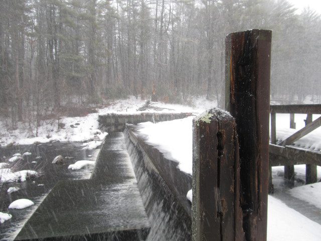 Looking out over the Dam. Photo by Colleen Ann.