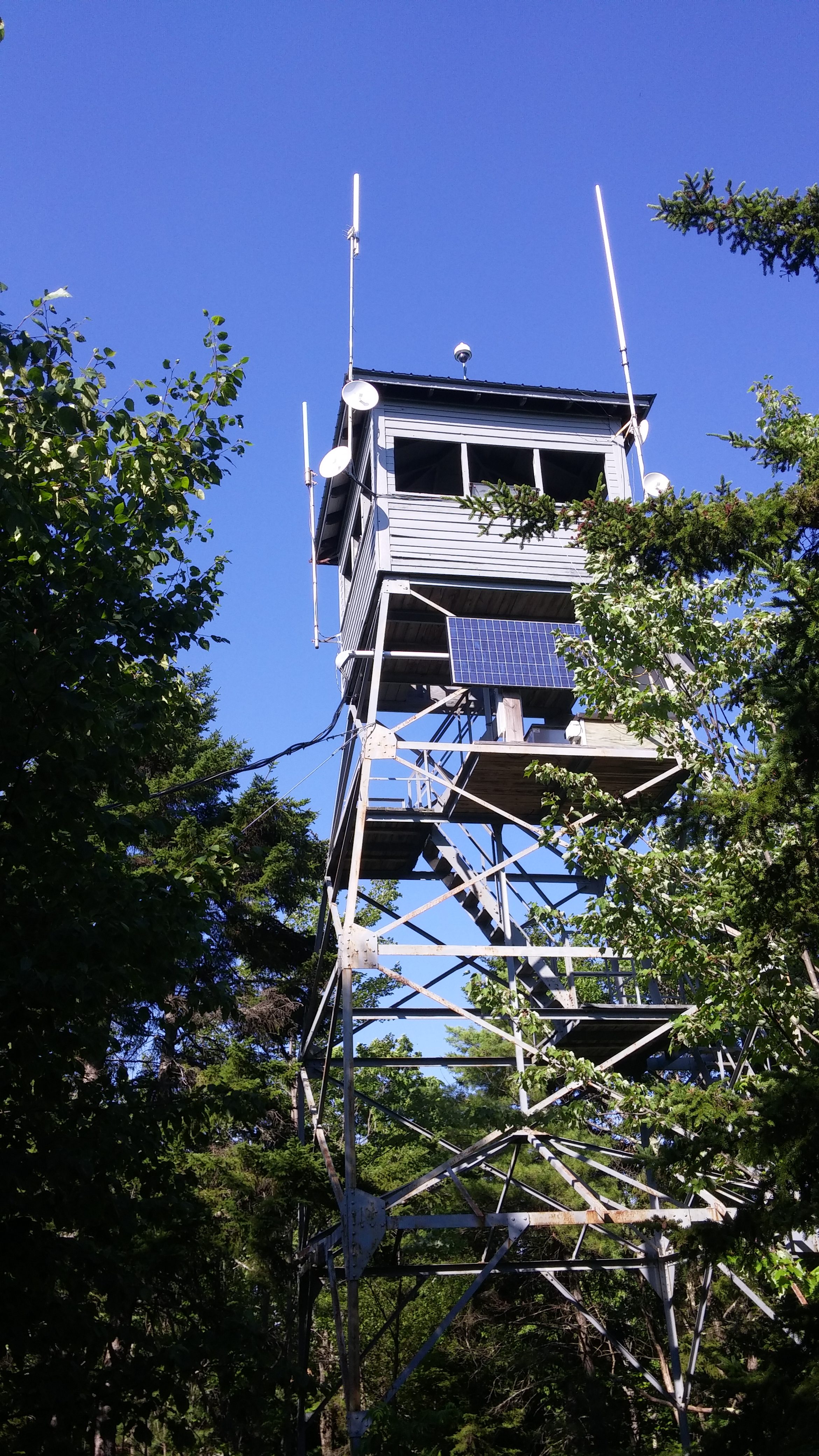 Great Hill fire tower Tamworth, NH