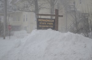 Welcome to Monadnock Snow Park Headquarters! 02.09.13. Photo by Patrick Hummel
