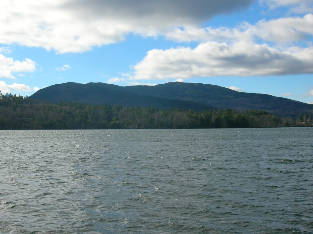 A view of the north side of Mountain Monadnock taken from Dublin Lake. Photo from earlier this past winter, pre snow, by Patrick Hummel.