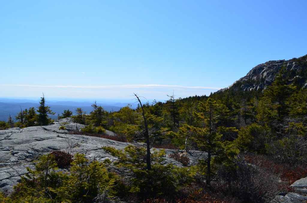 A clear view off of Monadnock's White Cross Trail. 04.24.13. Photo by Patrick Hummel.