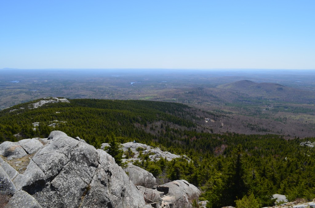 Bald Rock and beyond, viewed from the White Arrow Trail. 05.06.13. Photo by Patrick Hummel.