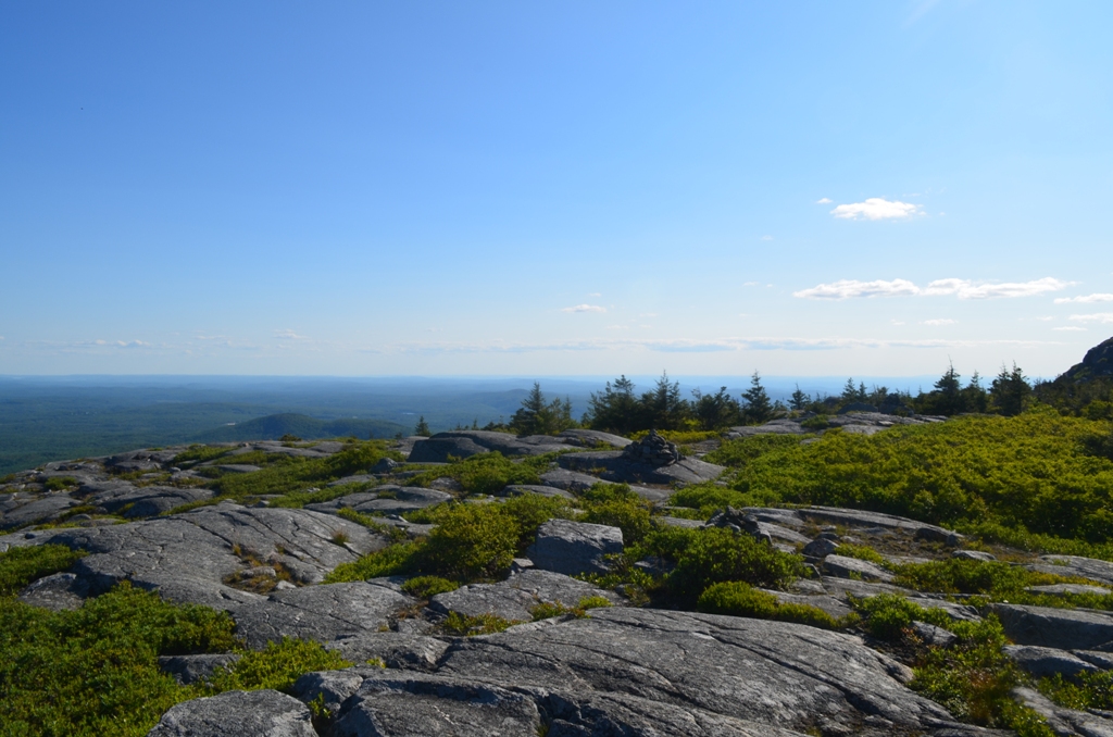 A lovely Monadnock view! This one is found near the top of the Red Spot Trail. 06.19.13. Photo by Patrick Hummel.