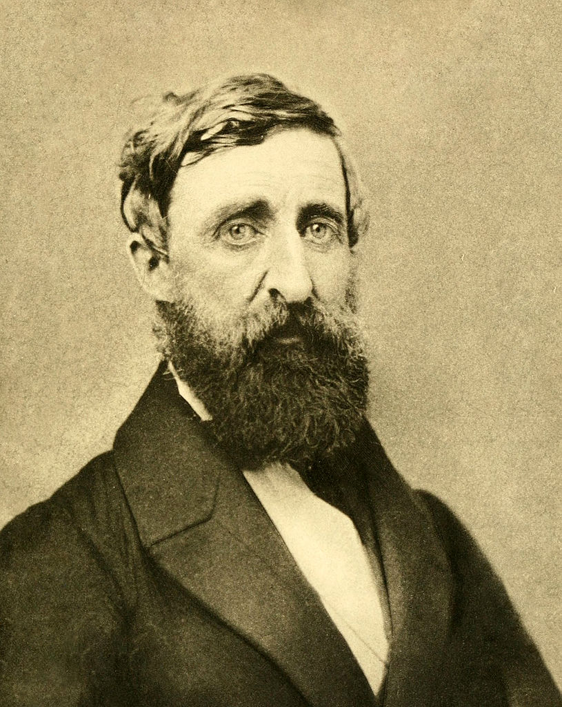 Henry David Thoreau, circa 1861.
