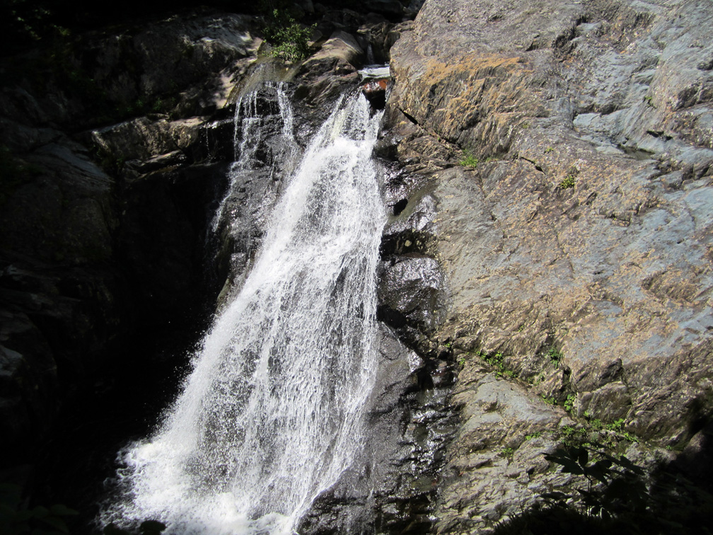 Close up of the majestic Garfield Falls