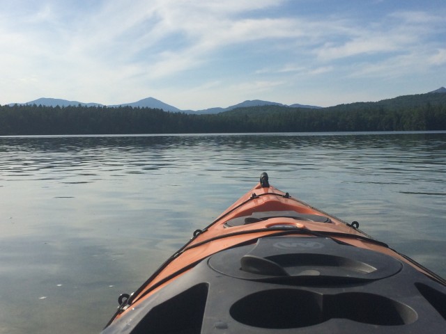 Out on the lake. Photo By Colleen O'Connell.