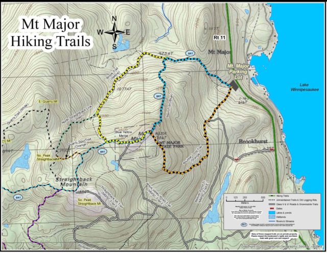 Mount Major Hiking Trails
