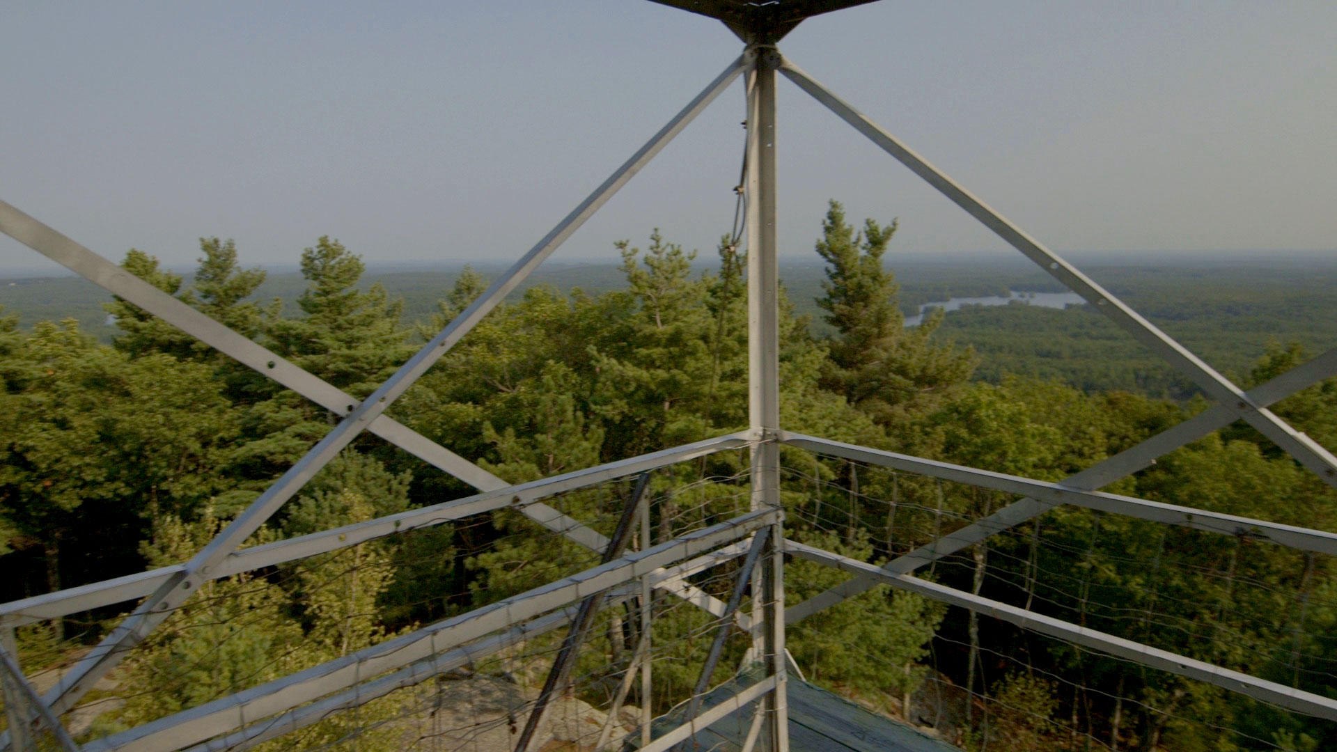 View From Pawtuckaway Fire Tower