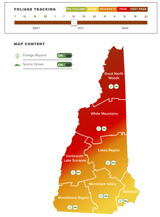 Falling for Foliage A Look Ahead to LeafPeeping Season NH State Parks